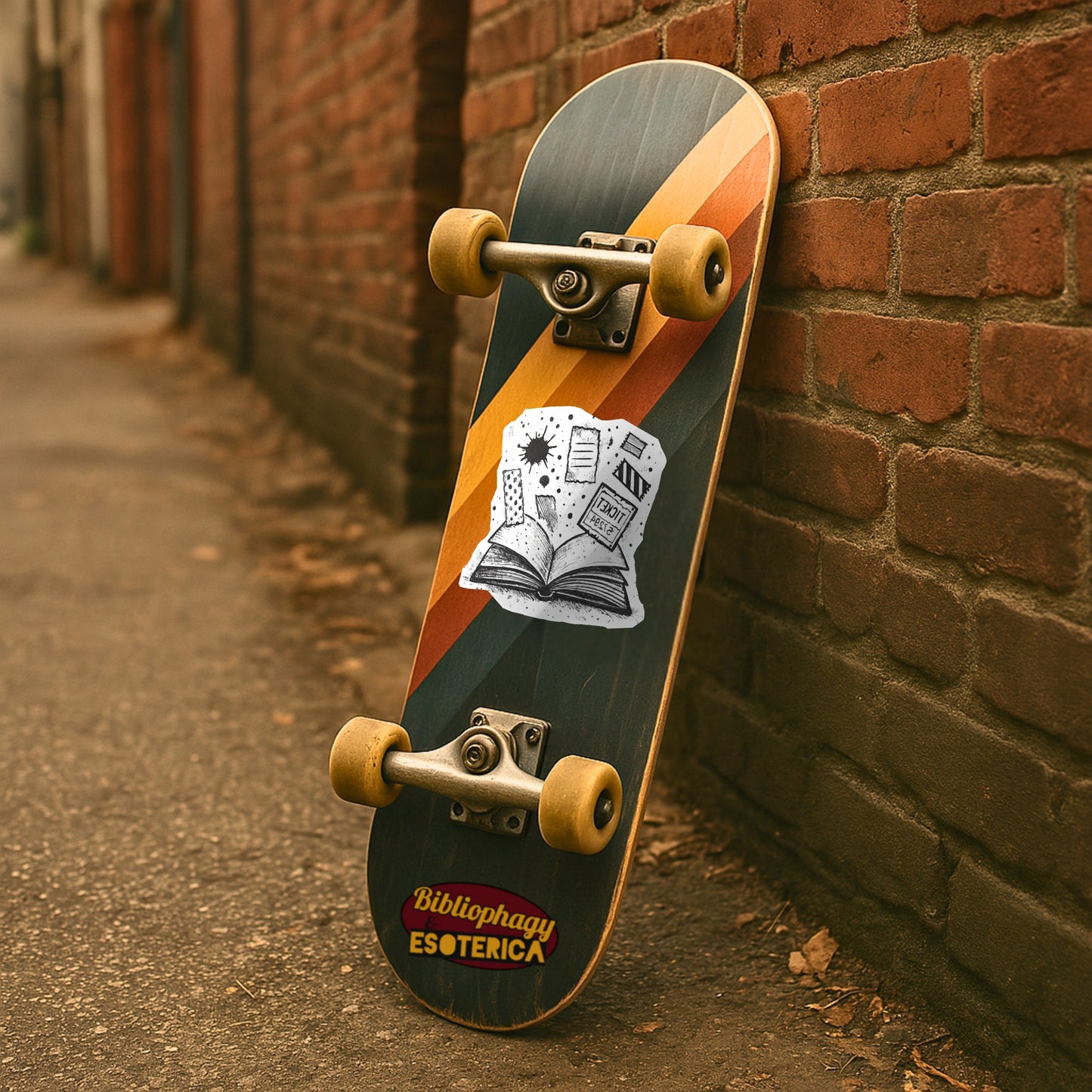 Junk Journal Icon Sticker (Grungy version)