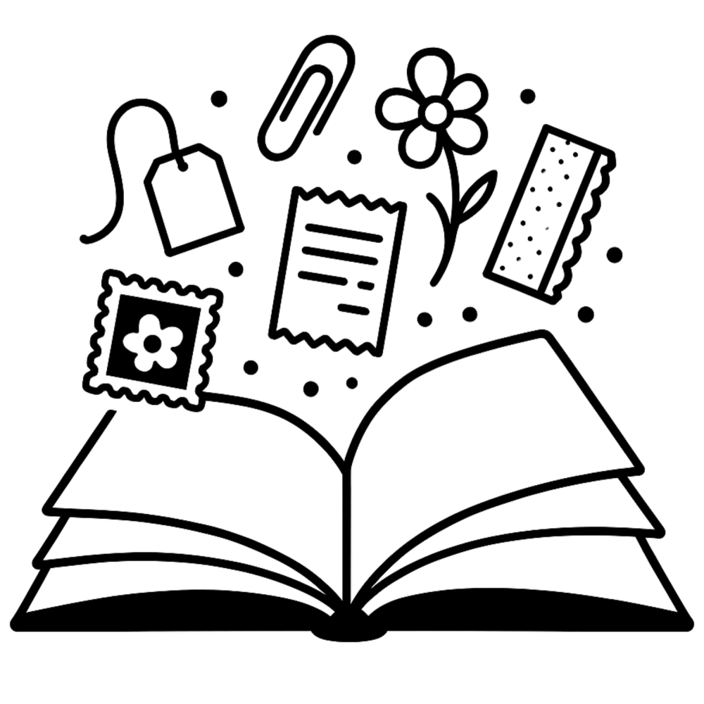 Junk Journal Icon Sticker