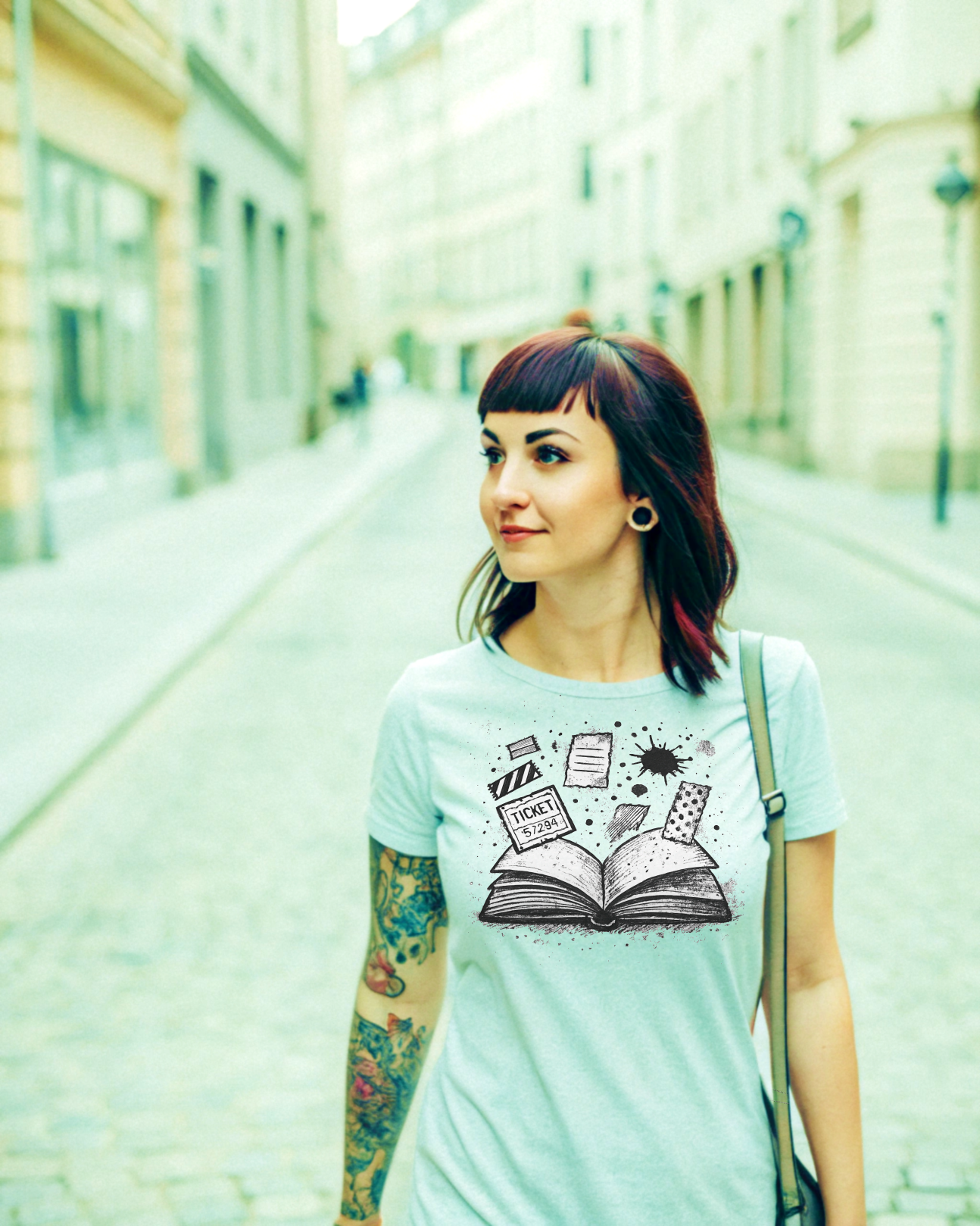 Grungy Junk Journal Icon T-shirt