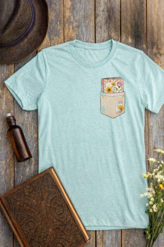 Pocket Junk Journal T-Shirt – Cute Tee For Crafters