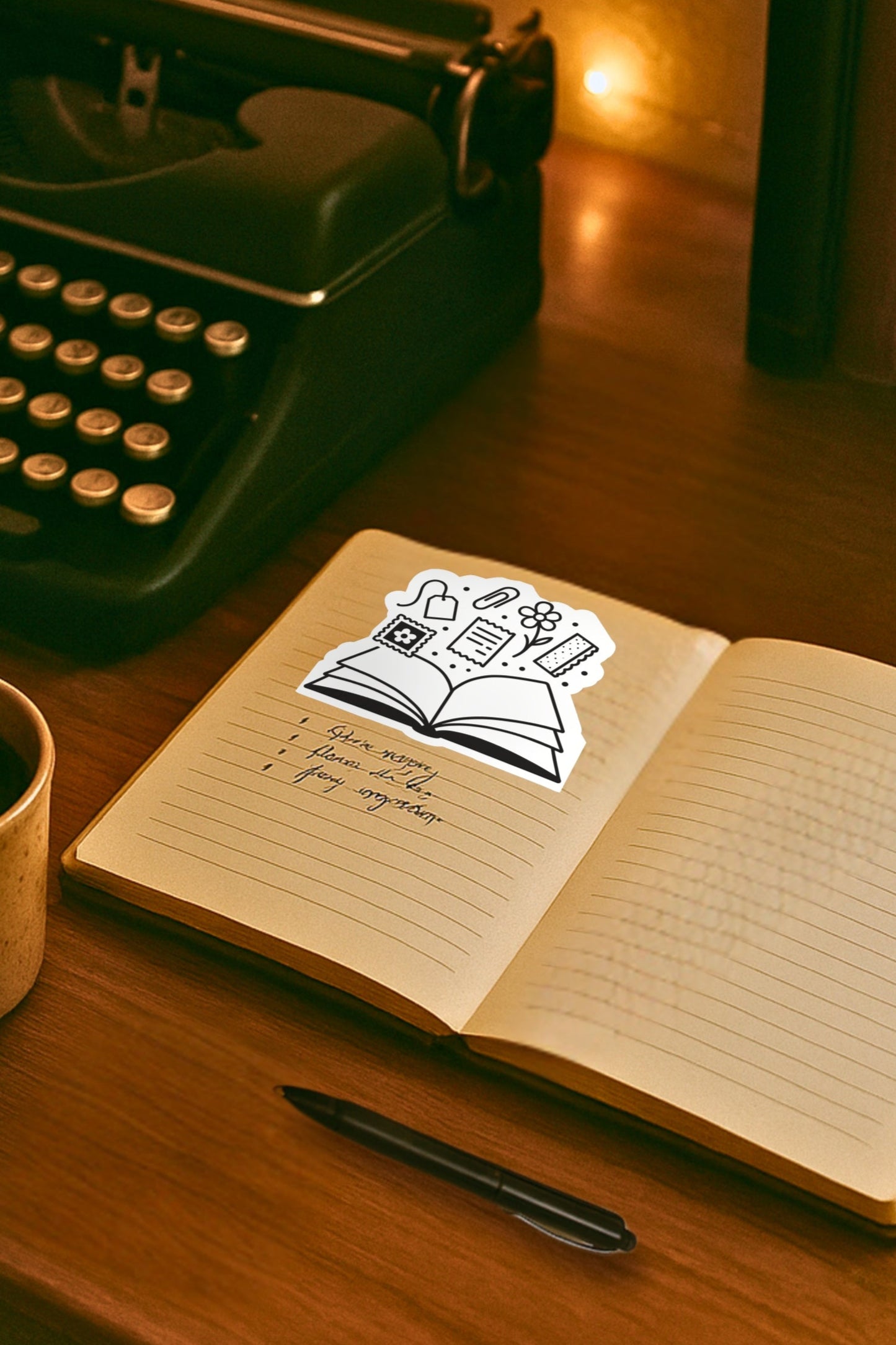 Junk Journal Icon Sticker