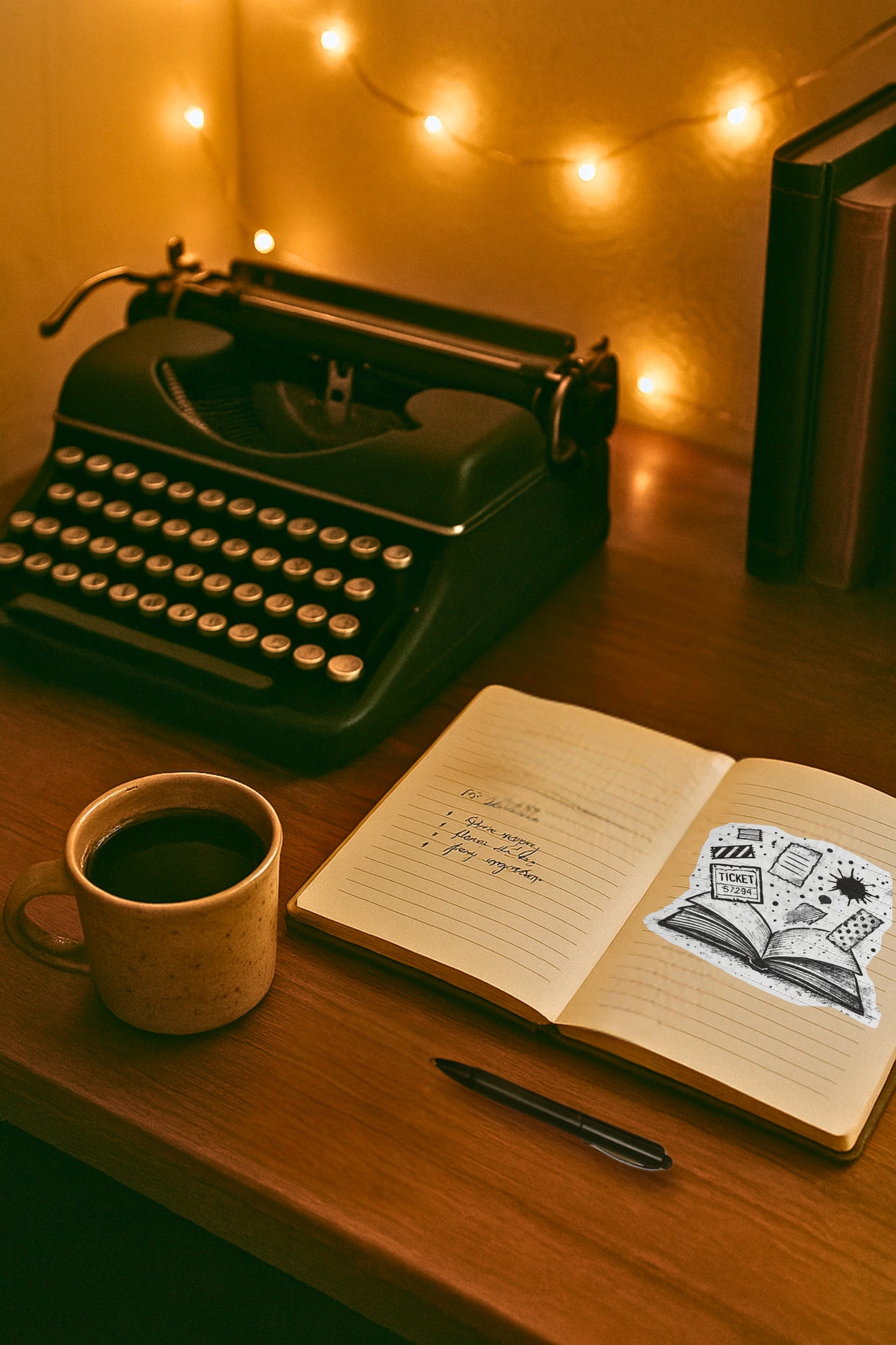 Junk Journal Icon Sticker (Grungy version)