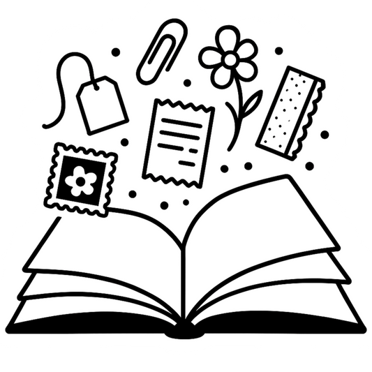Junk Journal Icon Sticker