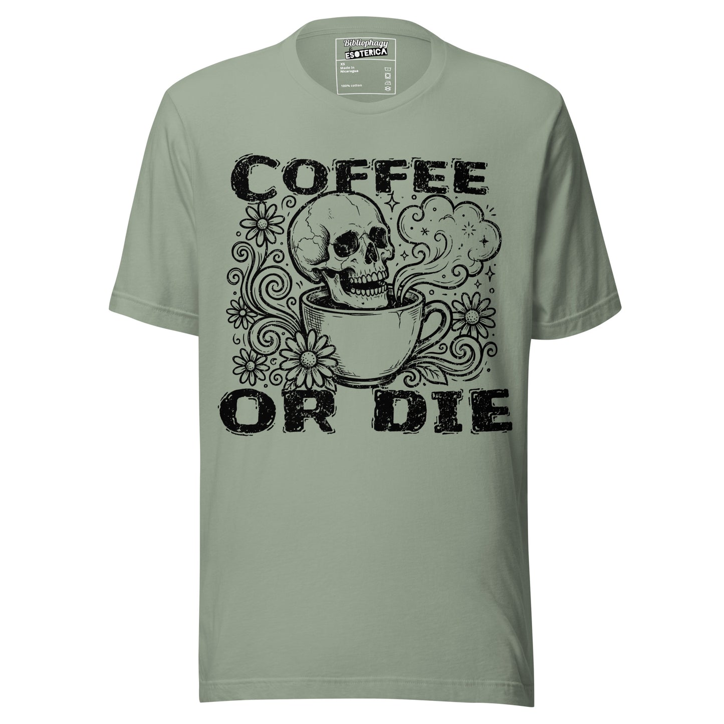Coffee or die t-shirt